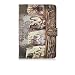 Produktbild iPad Mini 4 Hülle, iPad Mini 4 Schutzhülle, iPad Mini 4 cover Alfort Lederhülle Flip Cover PU Leder + PC Hülle Magnetverschluss Flip Case Ledercase Handytasche mit Standfunktion (Katzen)