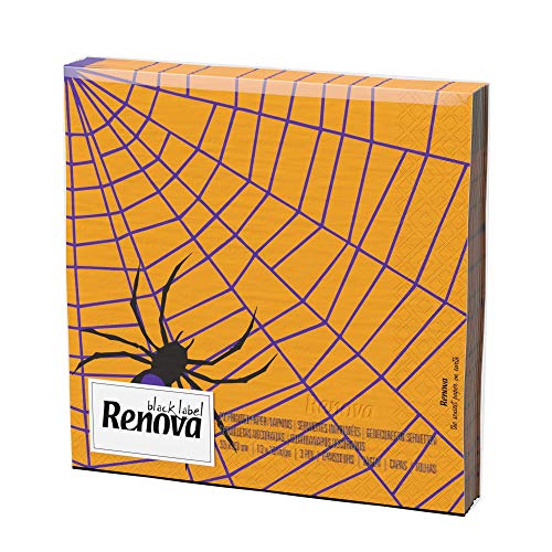 Renova Servilletas Halloween - 20 Servilletas de Papel