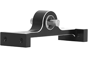 DAUZ 70mm RC Transfer Case, Extraordinary Durability Reliable Performance High Accuracy Simple Structure RC Transfer Case for 1/10 RC Crawler (Black)