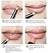 Set of 12 Chic Precision Lip liner, Travel Size (5.9inches)Ultra Fine Pencils, Professional Waterproof Longwear Lipliner Pencils, 12pcs Hot Colors by Almondcy