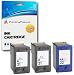 Produktbild Printing Pleasure 3 Druckerpatronen für HP Deskjet 3940 F2120 F2180 F2280 F350 F370 F380 F4180 D1460 D2320 D2360 D2460 Officejet 4315 PSC 1410 | kompatibel zu HP 21XL (C9351AE) & HP 22XL (C9352AE)