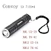 Produktbild Pegasus Convoy S3 7135 x 4 3 / 5modes 2 Gruppen EDC LED Taschenlampe