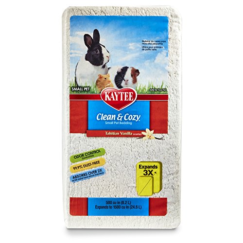 Kaytee Superpet | Lettiera Clean & Cozy per Piccoli Animali/roditori/criceti | Vaniglia di Tahiti | 99,9% priva di Polvere | Controllo degli odori | 24,6 Litri