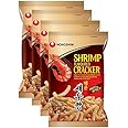 Nongshim Hot & Spicy Shrimp Flavoured Cracker- 75g (Pack of 4) (Imported)