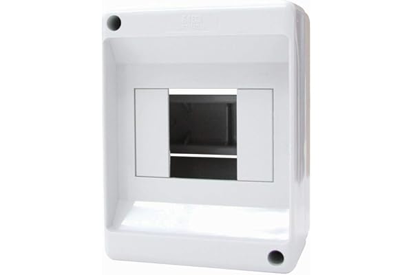 Electraline 60433 dörrfri väggbox, 3-4 moduler