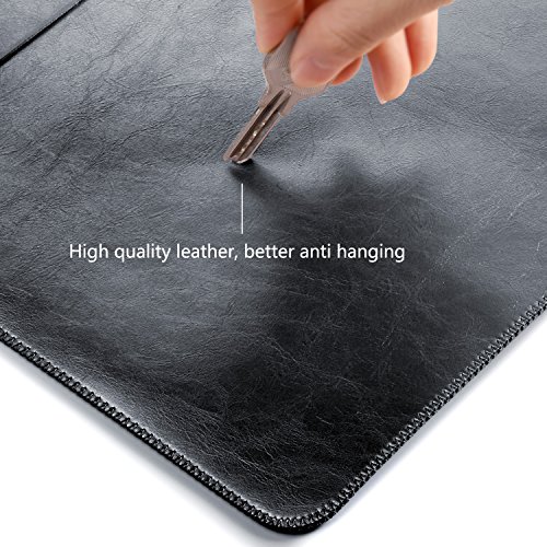 MacBook Air 13 Zoll Laptop Hülle, ZXK CO Luxus Mikrofaser Leder Laptop Tasche Wasserresistente Laptop Hülsen Beutel Abdeckung für MacBook Air &Macbook Pro 13.3 Zoll Ultra Dünn Case Cover mit Mauspad - 7