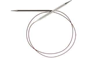 chiaogoo - rote Spitze (100 cm, 2,50 mm) Kreisnadel - 1 Einheit