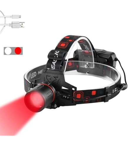 Lampe frontale LED rechargeable 10 000 lumens XHP70.2
