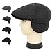 Jubination BLACK GOLF CAP with EARMUFFS for men RS.329.00