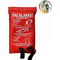 Coperta Antincendio 1x1m INTERHOME - Sicurezza Casa E Cucina - Foto 2