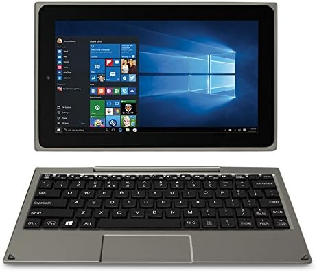 Venturer Bravo 2 10.1-Inch 2-in-1 Tablet - (Gun Metal) (Intel Z8530, 2 GB RAM, 32 GB eMMC, Intel Gen7 HD Graphics Card, Windows 10)