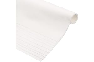 PATIKIL 10 ark kvalitativt filterpapper 20 cm x 20 cm, genomsnittlig filtreringshastighet kemisk filtreringssats för laboratorium kök industriell oljefiltrering tratt
