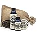 Mountaineer Brand - 100% Natural Complete Beard Care Kit -Beard Wash, Beard Oil, Beard Balm, Beard Brush