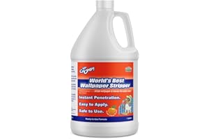 WP CHOMP! World’s Best Wallpaper Stripper: and Sticky Paste Remover, Citrus Scent 128 fluid ounces