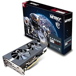 Sapphire Nitro+ Radeon RX 570 8GB GDDR5 - Tarjeta Grafica (GDDR5 Dual HDMI/DVI-D/Dual DP) Negro
