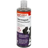 Doggie Purele Dermapet Black Breed Creamy Shampoo with Dermatological Effect for Cat and Dog, 450Ml,
