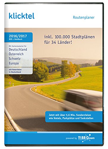 Preisvergleich Produktbild klickTel Routenplaner 2016 / 2017