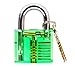 Produktbild TPM Go 7 Pin grün transparent Schloss für Praxis Lock Pick, Anfänger Training Lock