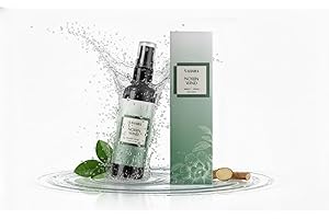 VAHARA Luxury Linen & Room Spray – Long-Lasting Water-Based Home Fragrance with Essential Oils – Non-Toxic Air Freshener (Norin Wind)