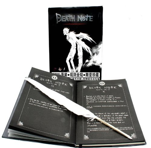 Death Note - Juego de cuaderno y pluma