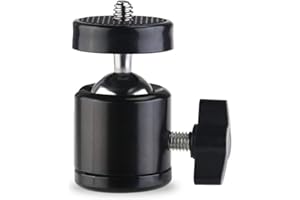 Swiftswan Outdoor Mini BallHead Stativ DREI Loch Kopf von 360 Swivel Kamera Kugelkopf für 1/4 Schraubenmontage Ständer Kamera Zubehör
