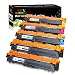 Produktbild EBY 5 Toner kompatibel Brother TN-241 TN241 TN245 TN-245 für Brother MFC-9142CDN DCP-9022CDW MFC-9342CDW MFC-9332CDW HL-3150CDW HL-3170CDW HL-3140 HL-3140CW DCP-9020CDW MFC-9140CDN MFC-9330CDW MFC-9340CDW (TN-241BK TN-245C TN-245M TN-245Y )
