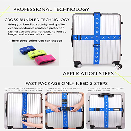 Bagages-Sangle-Valise-ceinture-de-bagages-serrure-sangle