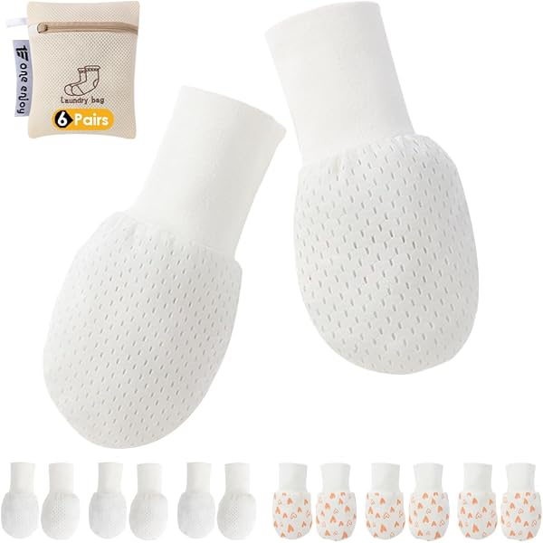 Manicotti Edenswear Con Zinco Per Eczema Bambini - Guanti Antigraffio