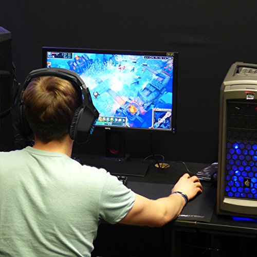 ELEGIANT Auriculares Gaming PS4 con Micr  fono  Cascos PC Ordenador con Cable y Led Luz de Cancelaci  n de Ruido Sonido Envolvente para PS3 Xbox One