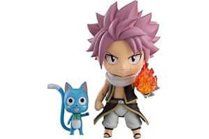 Xinchangda Fairy Tail Figur Anime Natsu Dragneel Happy Actionfigur Cartoon Charakter Modell Statue Spielzeug PVC Kollektion Figur Desktop Ornamente