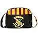 Produktbild Offizielle Harry Potter Hogwarts Crest Schwarz Striped School Courier Messenger Bag