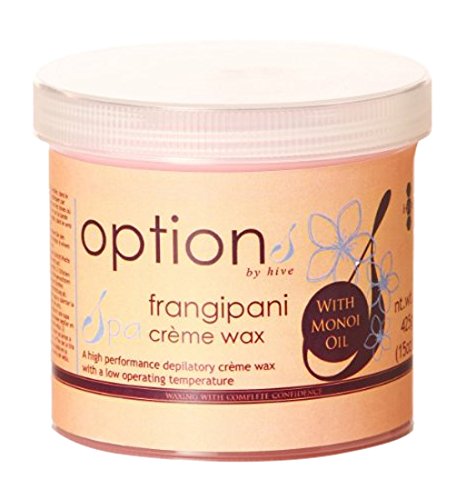 Hive Depilatory 425 g Frangipani and Monoi Oil Creme for Face/Body and Leg Bikini Wax