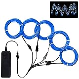 Top Material. Dieser EL Wire ist ungiftig , kalte Touch, wasserdicht und witterungsbeständig. Es kann 360 Grade der Ablichtung anbieten.
