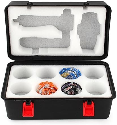 Zantec Toy Storage Case Portable Beyblade Burst Gyro and Launcher Receiving Box Storage Case with Foam Best Gift for Kids