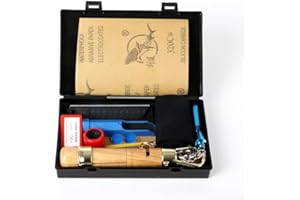 BREADOM 11 Snooker Outils de réparation pour Queue de Billard et Accessoires de Rechange en Cuir