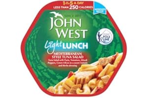 John West Light Lunch Mediterranean Style Tuna Salad 6x220g