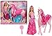 Produktbild Barbie Einhorn mit Puppe von Mattel