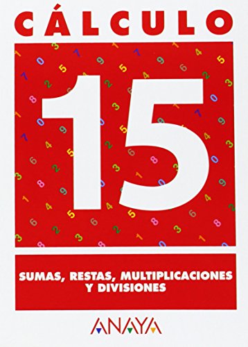 Cálculo 15 sumas, restas, multiplicaciones y divisiones