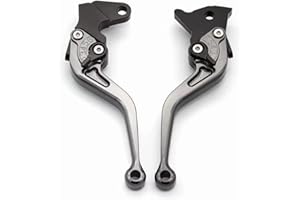 HZlailai XMAX X-MAX 250 300 400 2015-2019 2017 per Accessori Moto CNC Leve Frizione Freno Brevi Regolabili Titanio