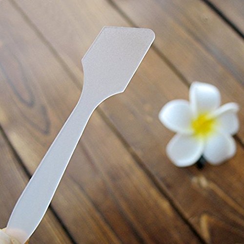 G2PLUS 100 Stk Kosmetik Maske Spatel Mini Kosmetikspatel 80 MM* 15 MM - 3
