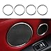 Produktbild Auto Innen Styling chrom Tür Audio Lautsprecher Sound Horn Dekoration Trim Ring Aufkleber für BMW X5 F15 X6 F16 2014 2015 2016 Zubehör