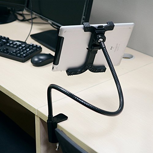 Kraus Tech®aule flexible Schreibtisch-Tabelle 360 Grad-360 Desktop-Ständer Lazy Bed Tablet Halter Halterung für iPad Smartphone - 4