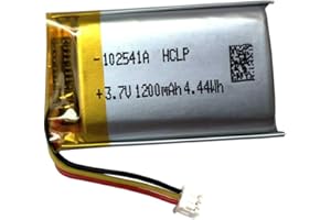 XINLANTECH Batterie de rechange 1200 mAh pour Sena Spider ST1 Système de communication de moto SP105 Batterie SP88 Batterie Spyder 1S Batterie de rechange