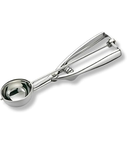 Ijs-coop-roestvrij staal antislip houten handvat ijs scoop cookie fruit scoop voor koekjesdeeg, puree aardappelen, meloen ballen lepel Ijs-coop-roestvrij staal antislip houten handvat ijs scoop cookie fruit scoop voor koekjesdeeg, puree aardappelen, meloen ballen lepel