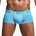 Produktbild LMMVP Herren Shorts Männer Boxer Sexy Unterwäsche Weiche Slips Sportwäsche Unterhose (L, Light Blue)