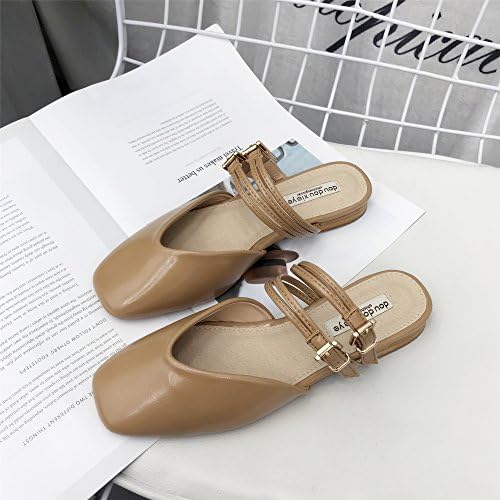 Angrousobiu Sandals Retro Arts With Water In Rough Diamond With The Two Girls Wearing Cool Slippers Summer,36, Beige