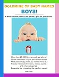 Image de Goldmine of Baby Names Boys! (English Edition)