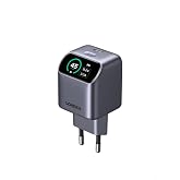 UGREEN Nexode Pro USB C Charger 45W PPS Fast Charging iPhone with Display | GaN Plug Compatible with iPhone 17 Pro Max Air 16