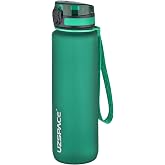 Uzspace B&uuml;y&uuml;k Boy 28 cm 1000 ml 1 litre Tritan Su Matarası 14 Renk FiftyFifty Softtouch