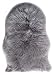 Produktbild Fell Lammfell Schaffell/sheepskin rug, Lammfellimitat Flauschigen Teppiche Imitat Kunstfell Dekofell,Langes Haar Nachahmung Wolle Bettvorleger Sofa Matte 60X90 cm (Grau)